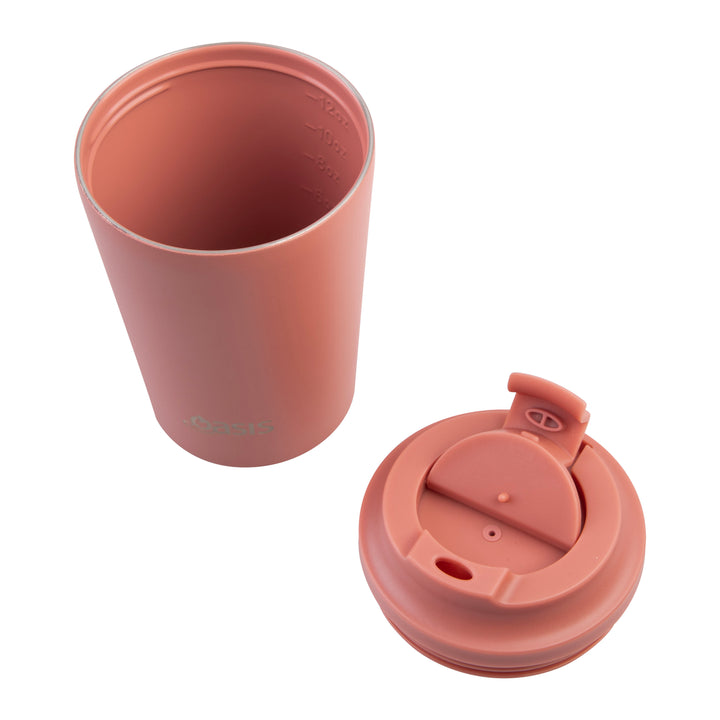 Oasis Ceramic Lined Insulated Coffee Cup - Auburn