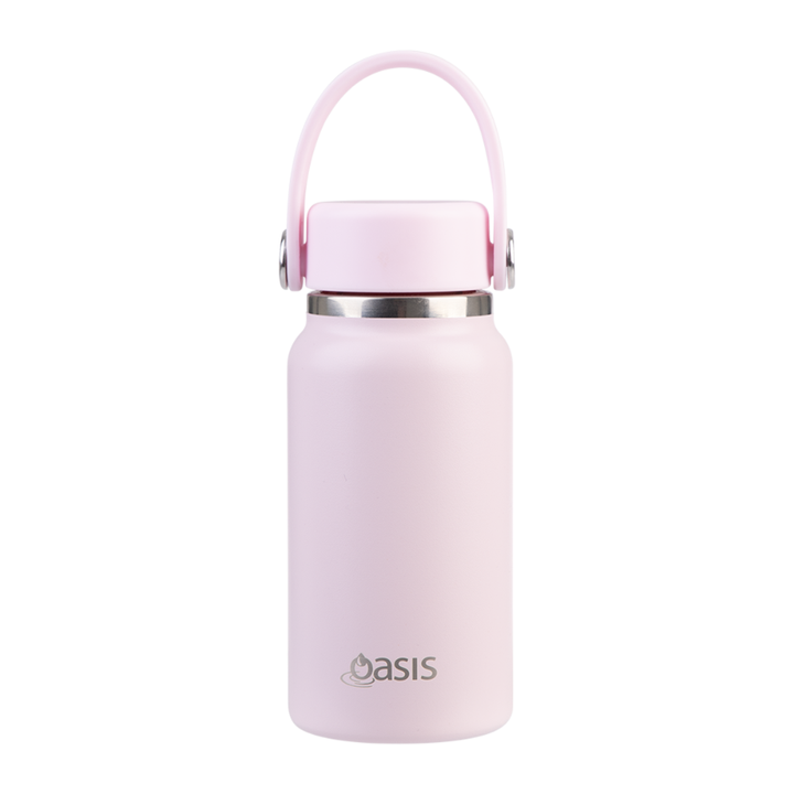 Oasis Insulated Mini Bottle with Handle - Pink Lemonade