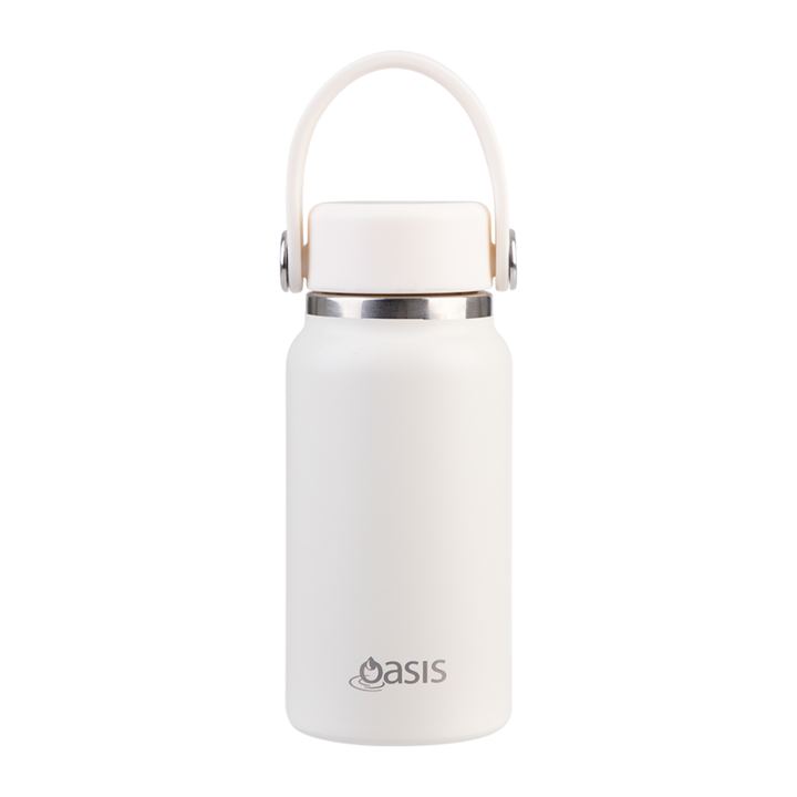 Oasis Insulated Mini Bottle with Handle - Alabaster