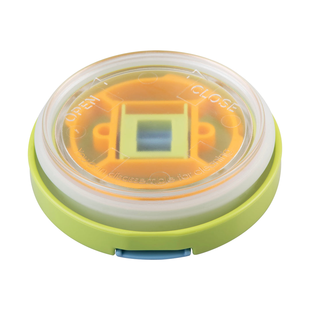 Oasis Insulated Food Jar - Quick Release Lid - 300ml - Navy/Green