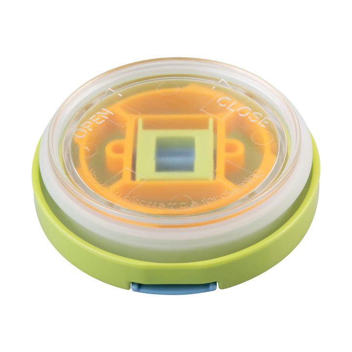 Oasis Insulated Food Jar - Quick Release Lid - 300ml - Navy/Green