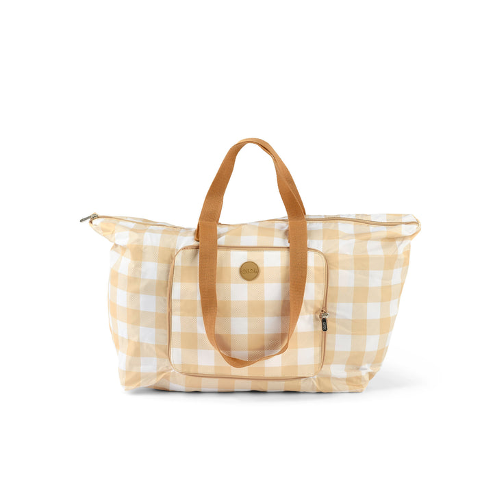 OiOi Fold-Up Tote - Gingham