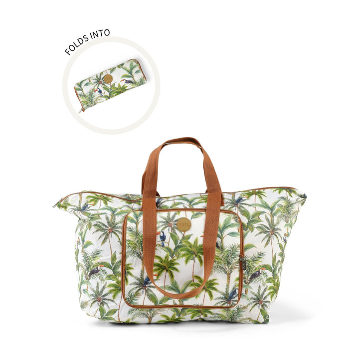 OiOi Fold-Up Tote - Tropical