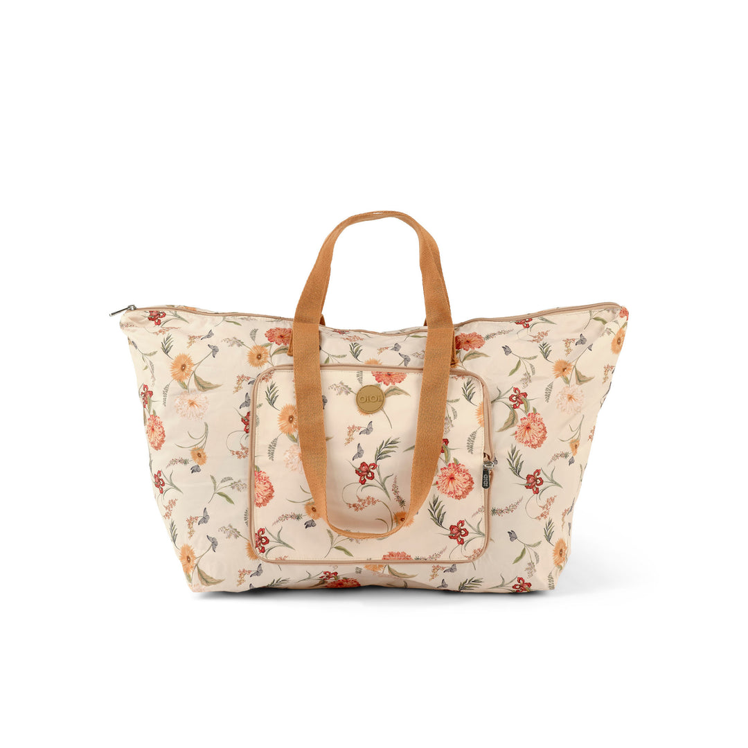 OiOi Fold-Up Tote - Wildflower