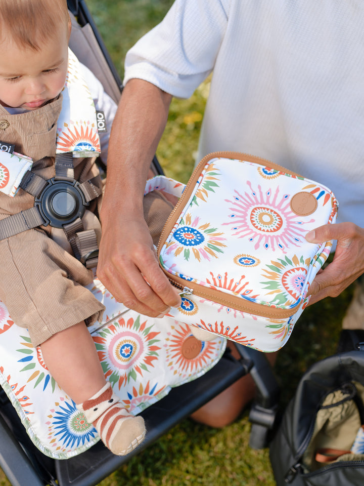 OiOi MINI Insulated Lunch Bag - Sunburst