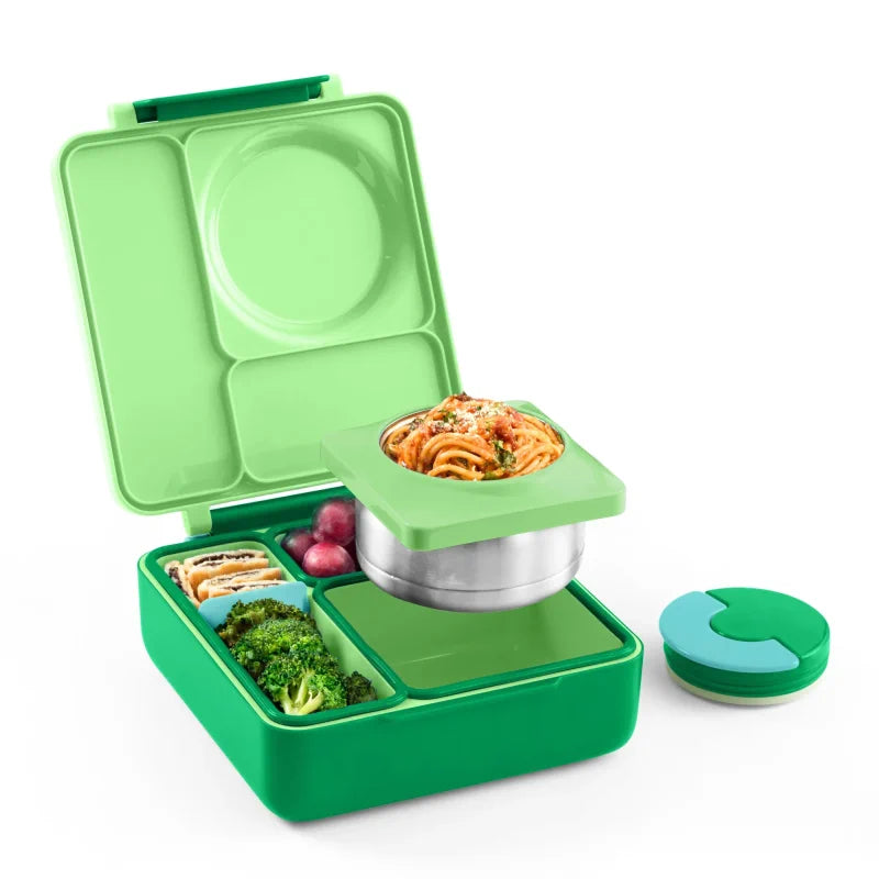 PRE-ORDER - OmieBox Hot & Cold Lunch Box V2 - Apple Green