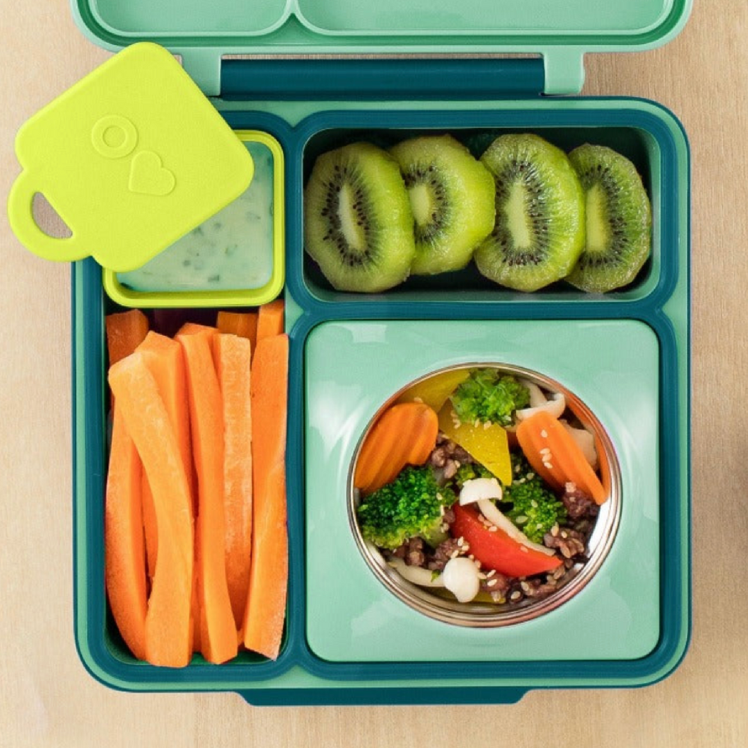 OmieBox V2 Lunchbox Replacement Food Jar Section Cover - Meadow