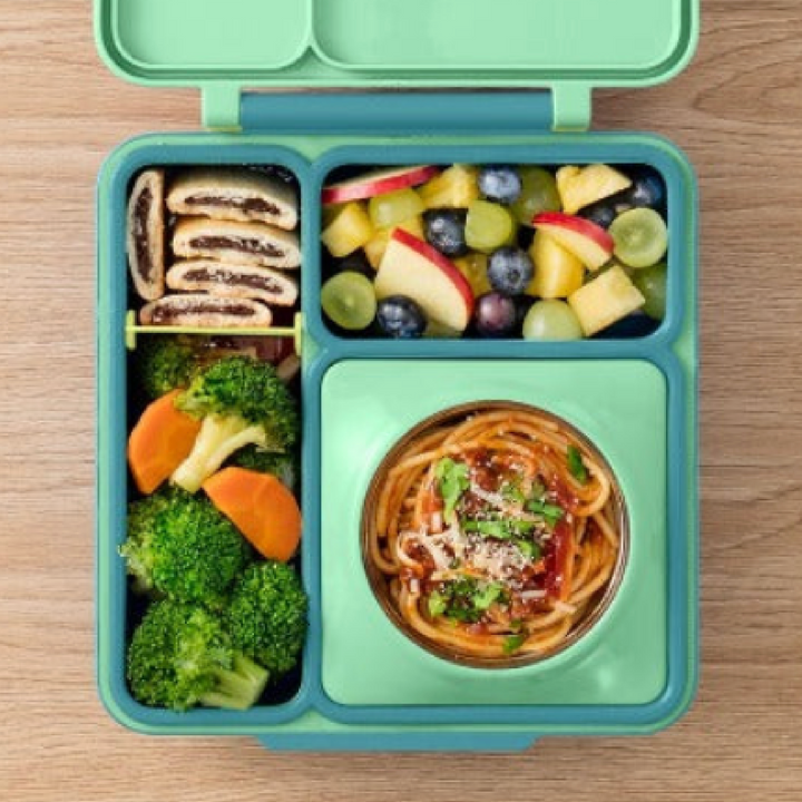 OmieBox V2 Lunchbox Replacement Food Jar Section Cover - Meadow