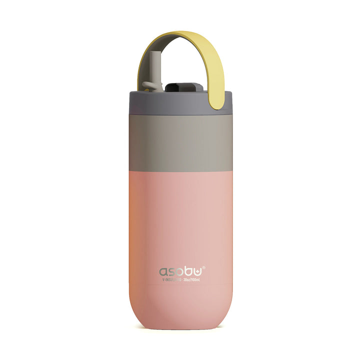 Asobu Insulated 900ml Orbit Bottle - Pastel Peach