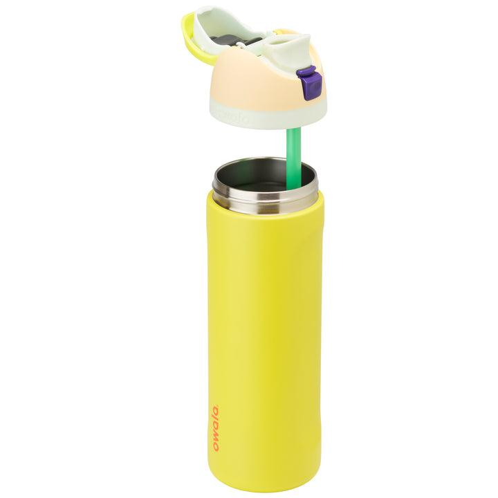 Owala Insulated FreeSip Drink Bottle - 710ml - Lemon Limeade