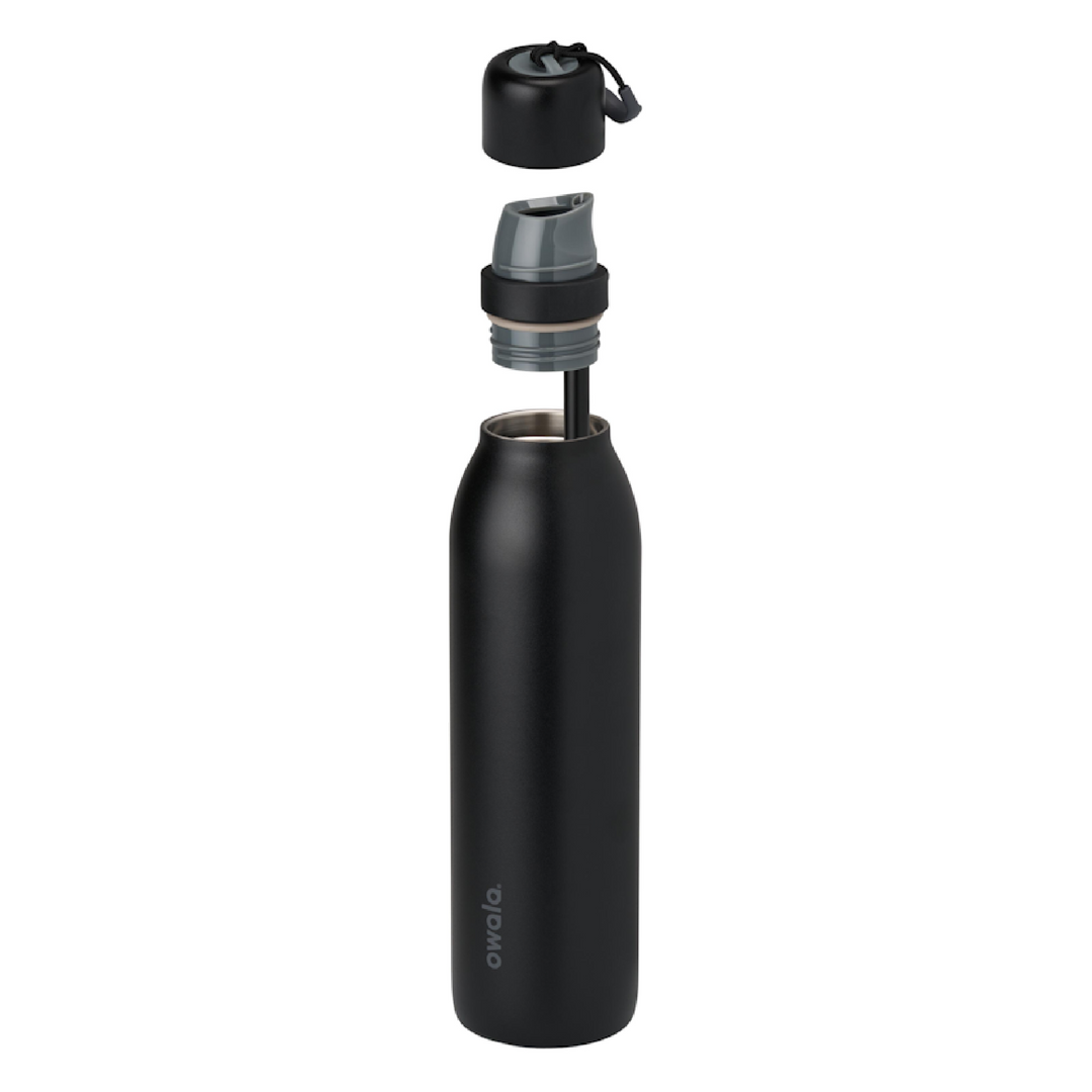 Owala Insulated FreeSip Twist Drink Bottle - 530ml - Very, Very Dark