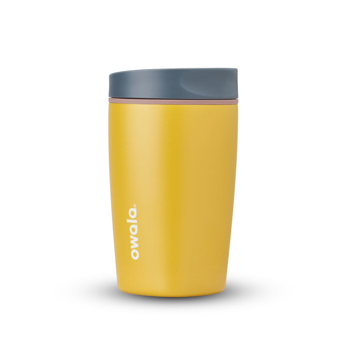 Owala Insulated SmoothSip Slider Travel Cup - 355ml - Golden Quest