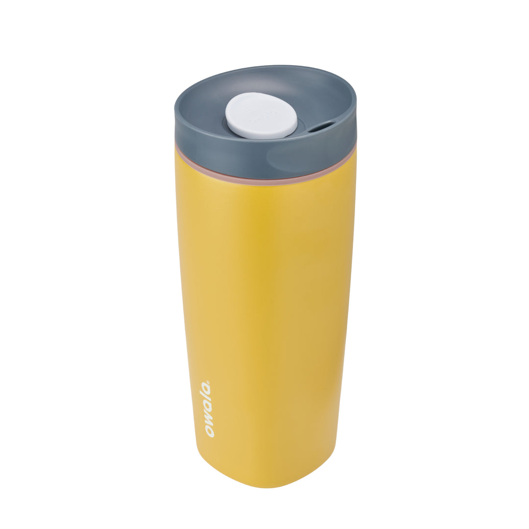 Owala Insulated SmoothSip Slider Travel Cup - 590ml - Golden Quest