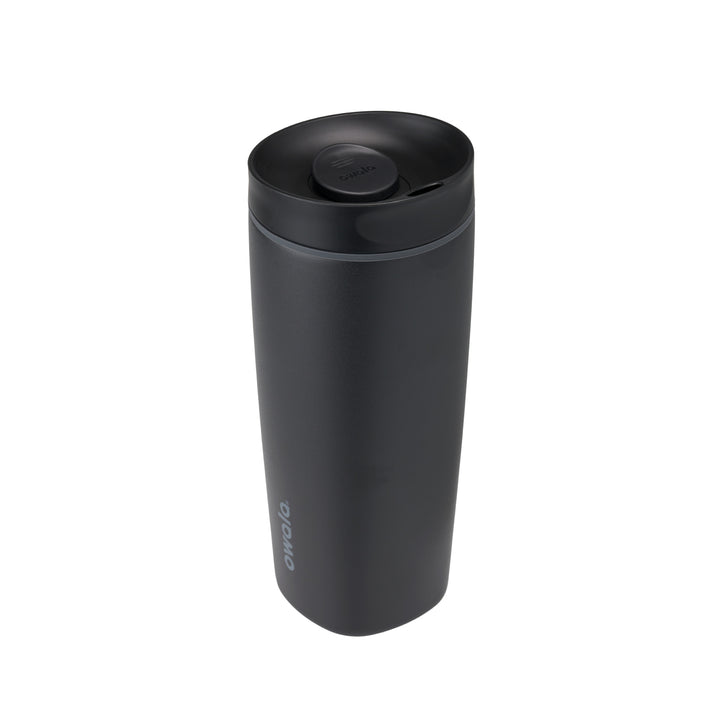 Owala Insulated SmoothSip Slider Travel Cup - 590ml - Very, Very Dark