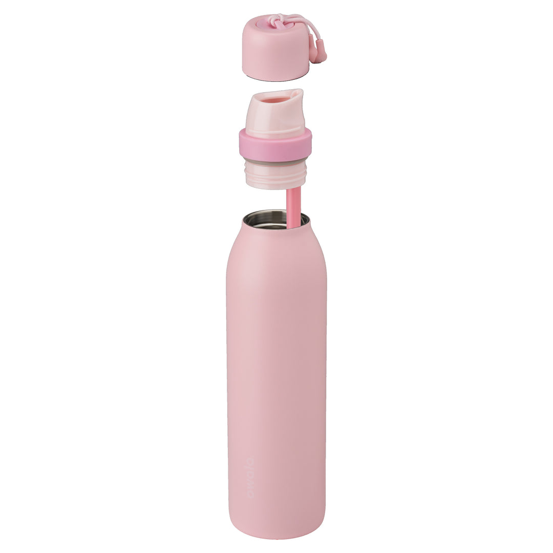 Owala Insulated FreeSip Twist Drink Bottle - 710ml - Rose Quartz