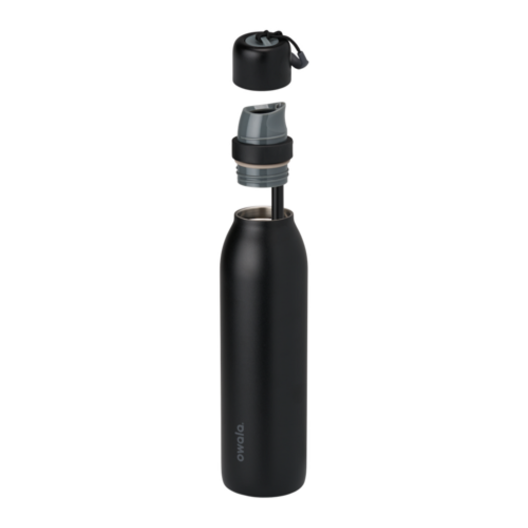 Owala Insulated FreeSip Twist Drink Bottle - 710ml - Very, Very Dark