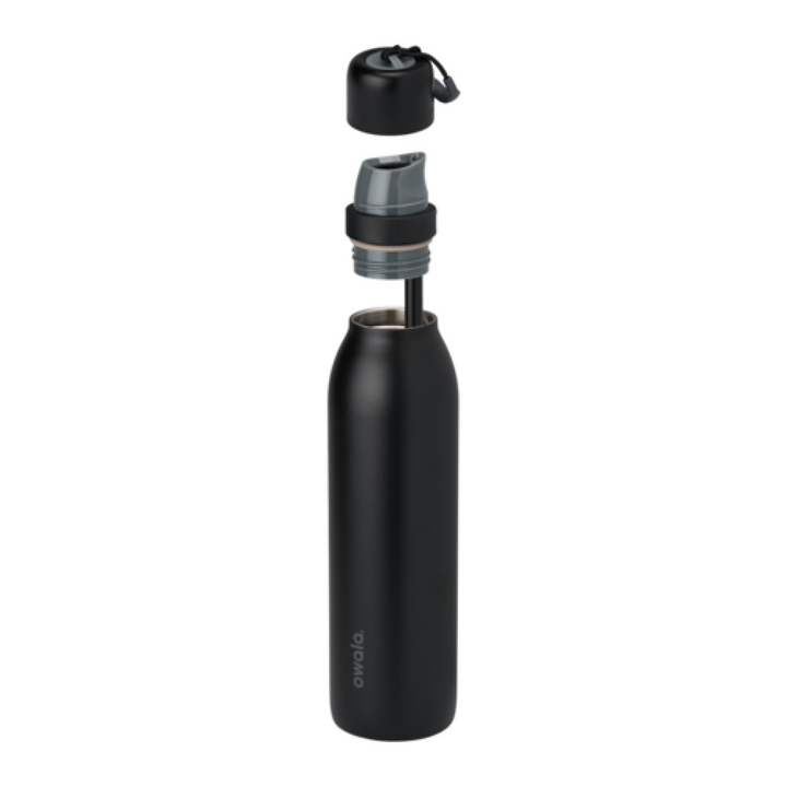 Owala Insulated FreeSip Twist Drink Bottle - 710ml - Very, Very Dark