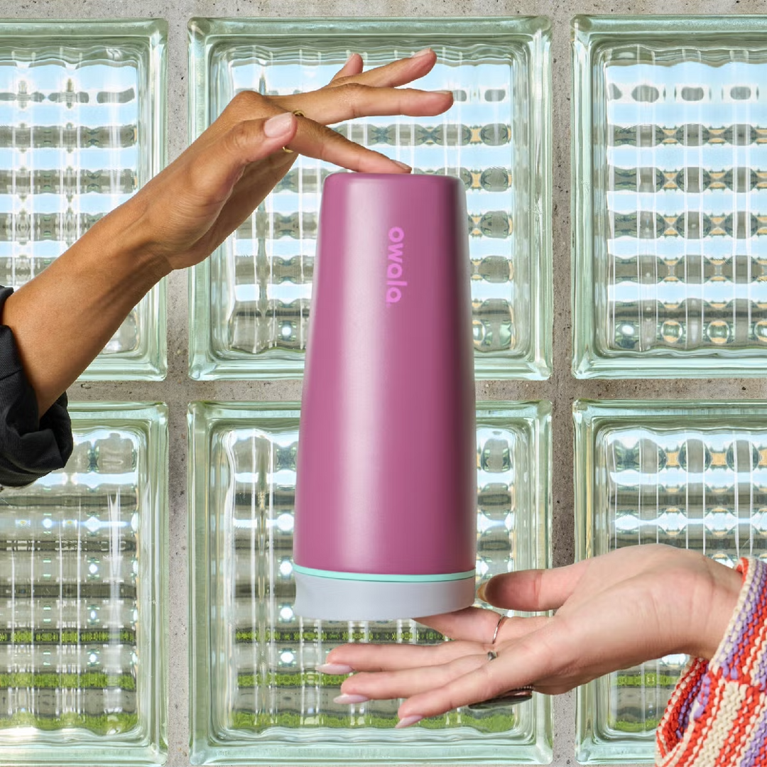 Owala Insulated SmoothSip Slider Travel Cup - 590ml - Plum Perfect