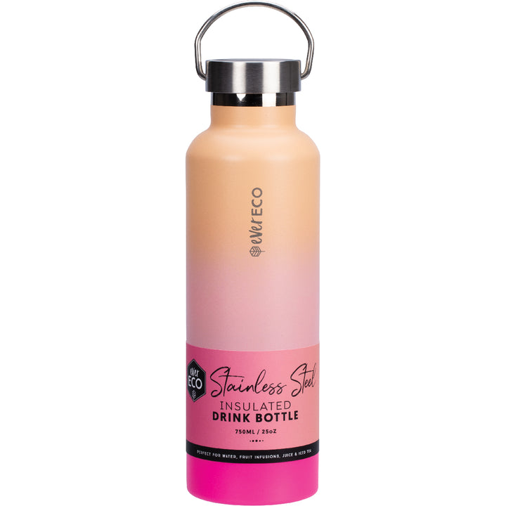 Ever Eco Insulated Drink Bottle 750ml - Rise