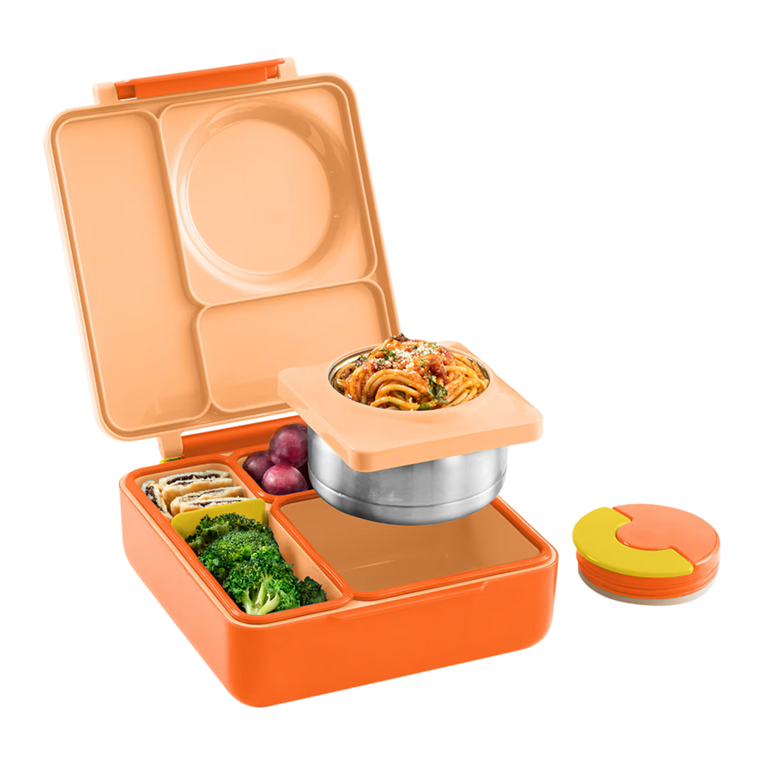 PRE-ORDER - OmieBox Hot & Cold Lunch Box V2 - Poppy Orange