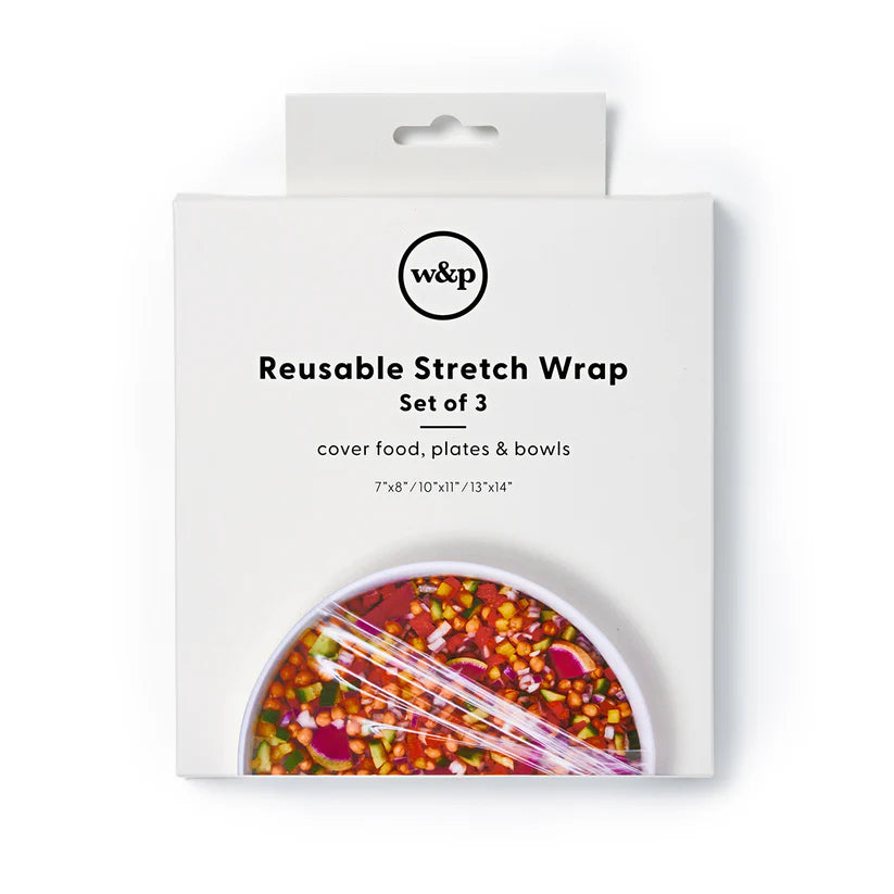 W&P Reusable Stretch Wrap - 3pk