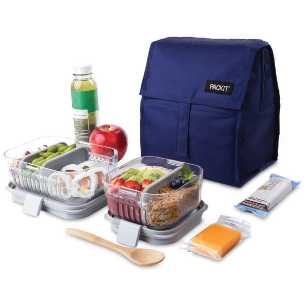 PackIt Freezable Lunch Bag - True Blue