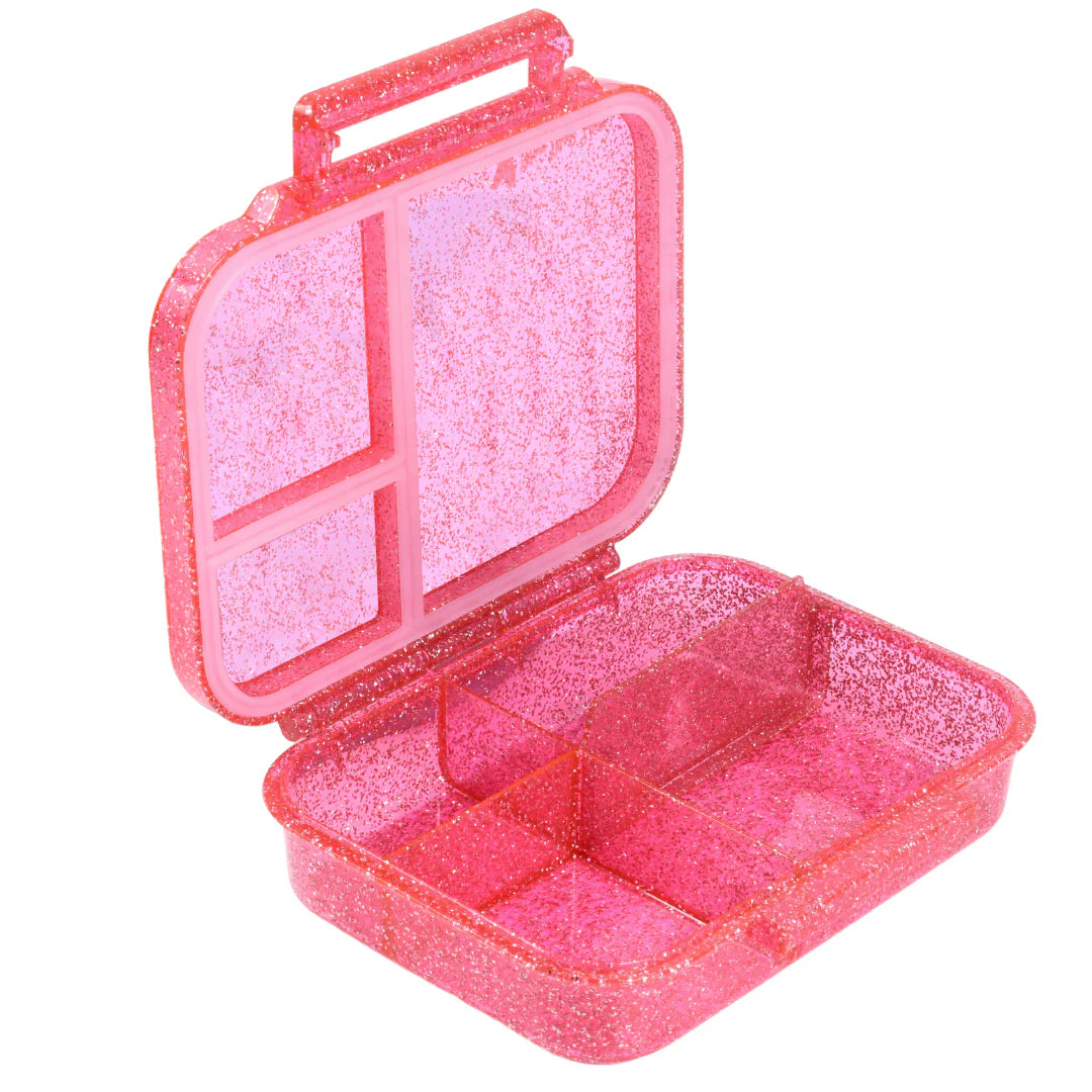 Mum Made Yum MINI Snack Bento Lunch Box - Sparkle Pink