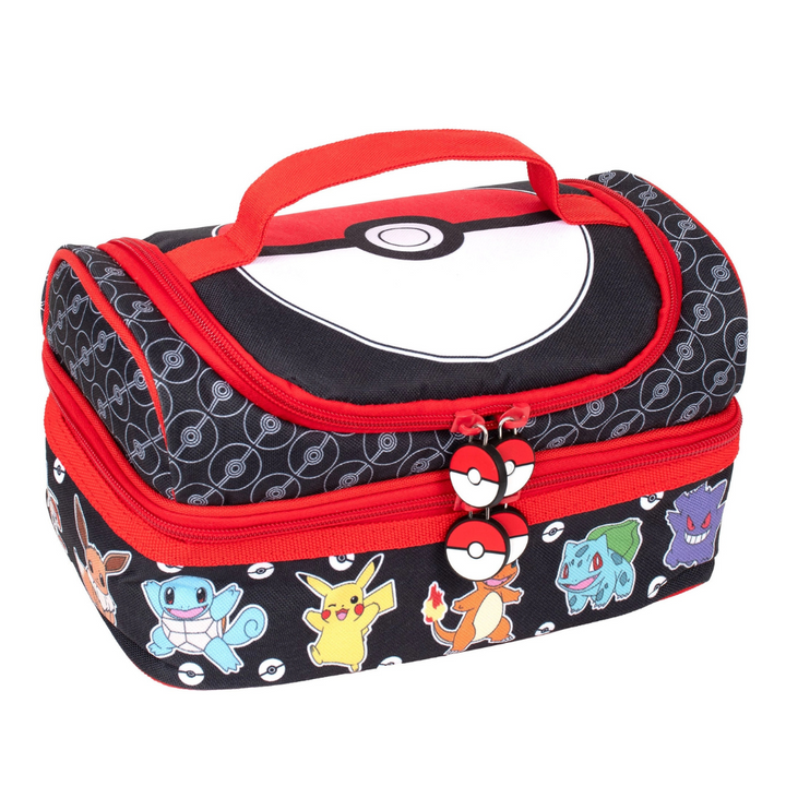 Dual Compartment Insulated Lunch Bag - Pokemon