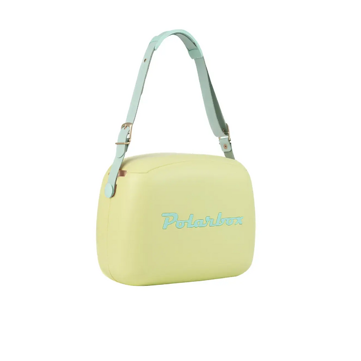 Polarbox Pop Portable Cooler - 6L - Lime & Cyan