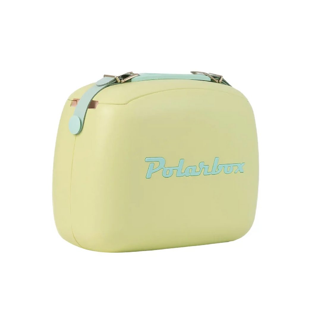 Polarbox Pop Portable Cooler - 6L - Lime & Cyan