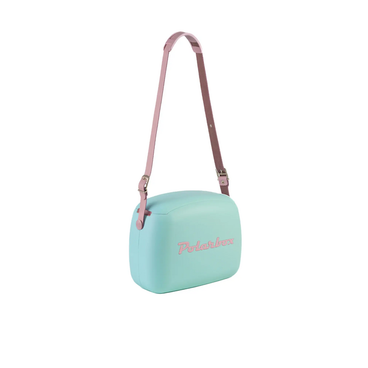 Polarbox Pop Portable Cooler - 6L - Cyan & Pink