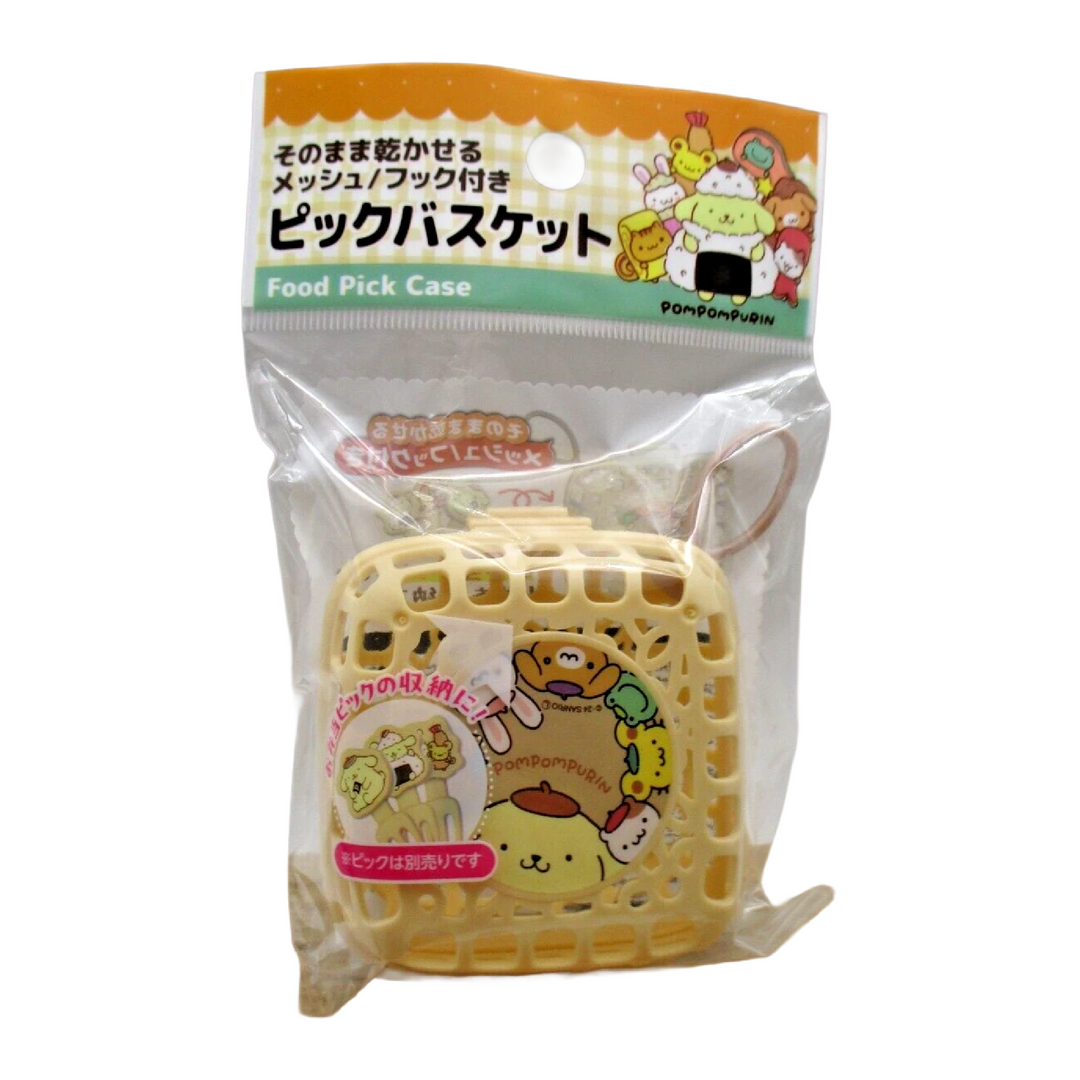Sanrio Food Pick Case - Pompompurin