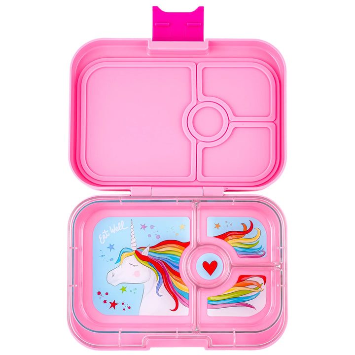 Yumbox Panino 4 Lunch Box - Power Pink - Unicorn