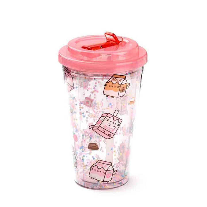 Pusheen Double Walled Cup & Straw - Sips