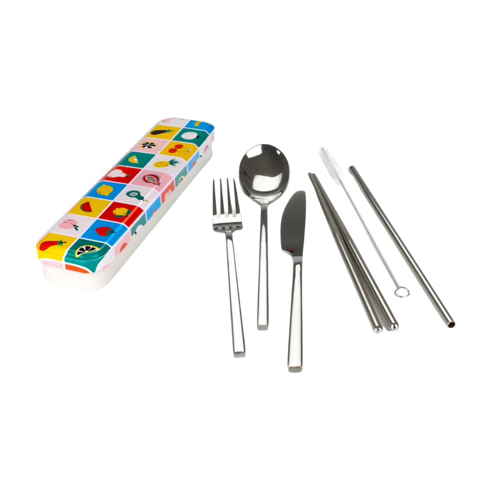 Retrokitchen Carry Your Cutlery - Retro Fruits