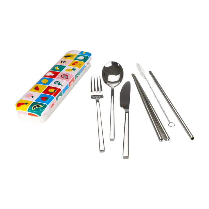 Retrokitchen Carry Your Cutlery - Retro Fruits