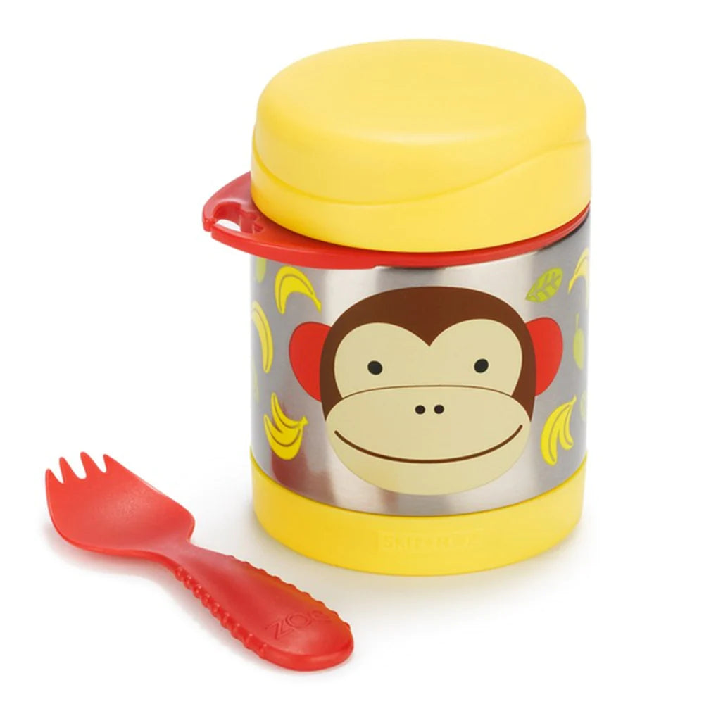 Skip Hop Insulated Food Jar - Monkey