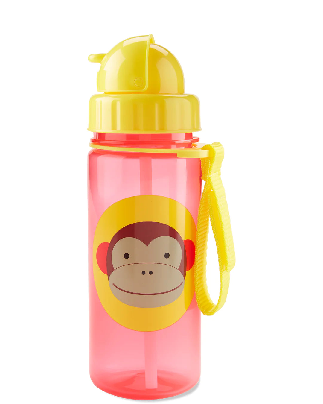 Skip Hop Drink Bottle with Straw - Monkey