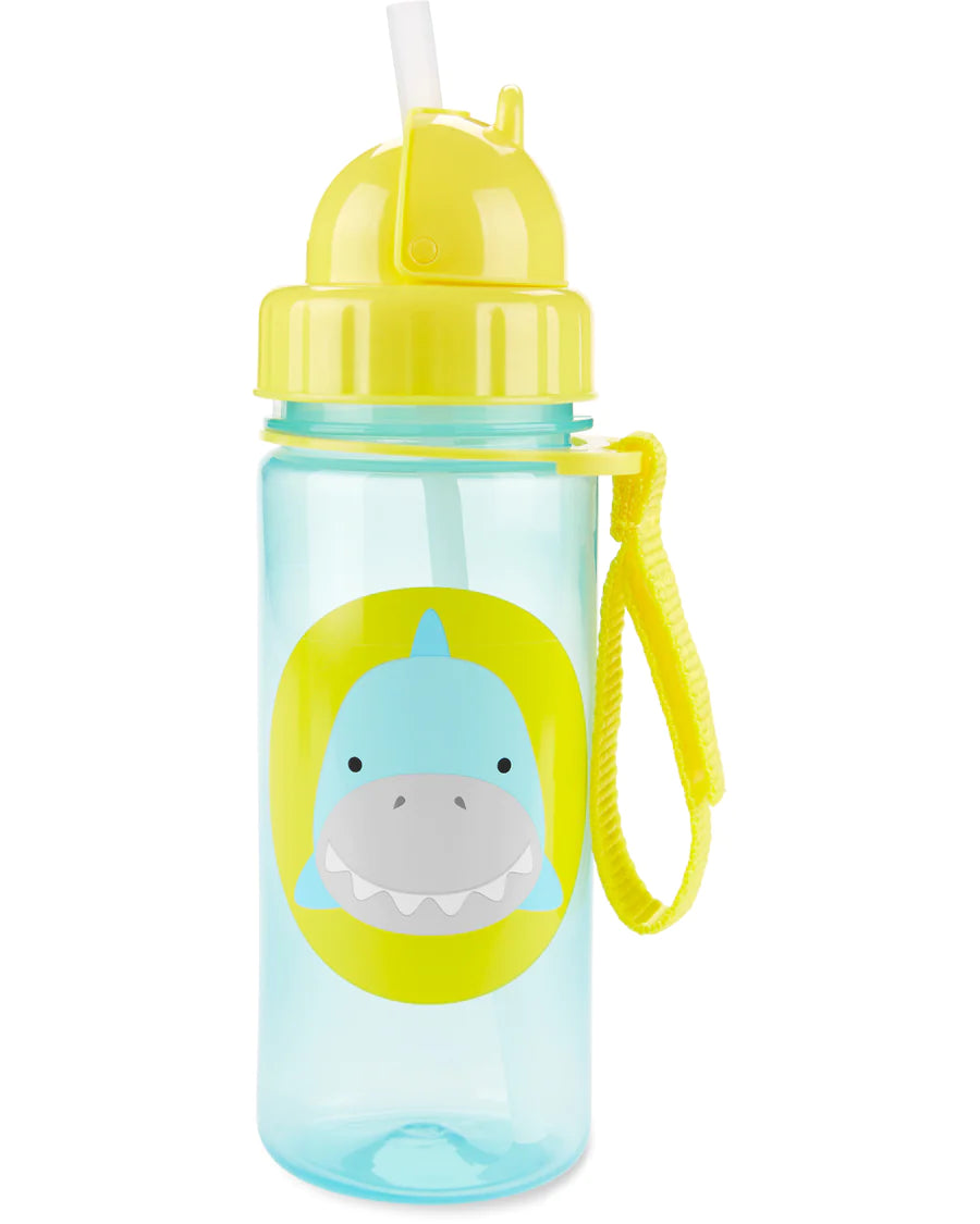 Skip Hop Drink Bottle with Straw - Shark