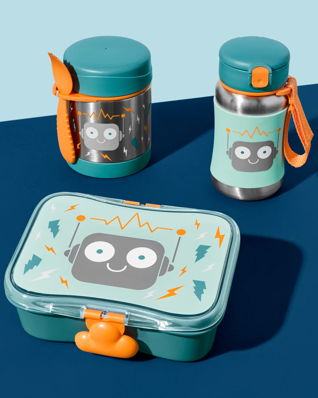 Skip Hop Lunch Box Kit - Robot