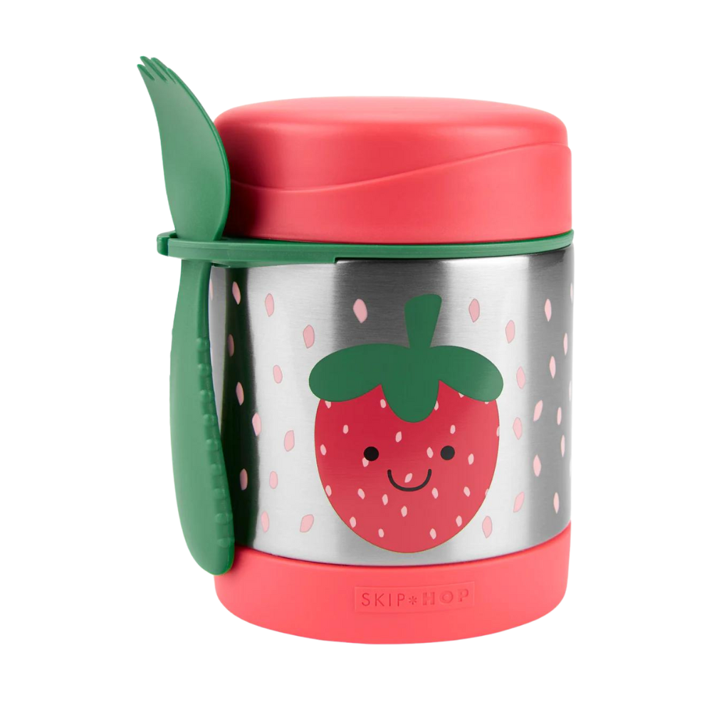 Skip Hop Insulated Food Jar - Strawberry