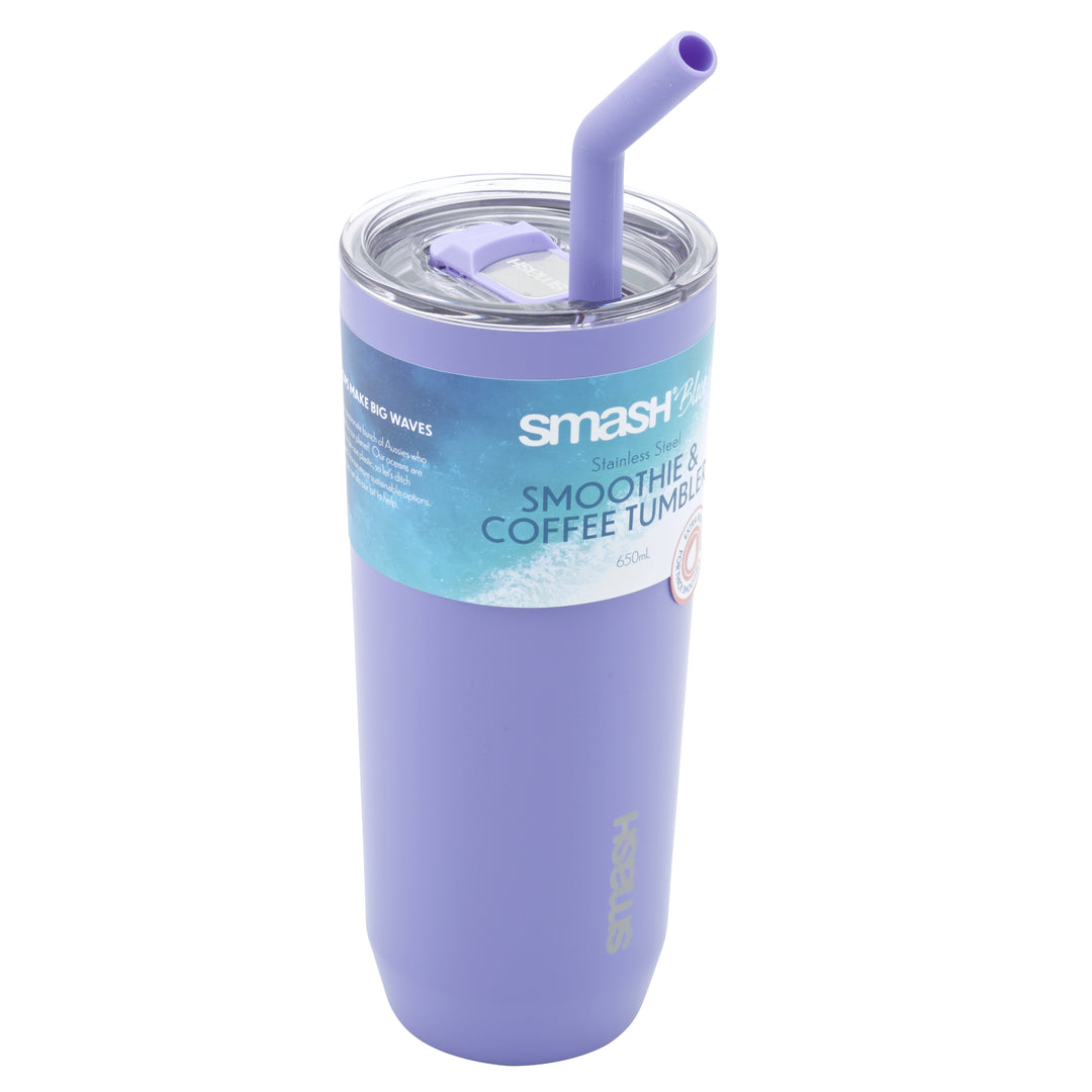 Smash Smoothie / Coffee Tumbler - Purple