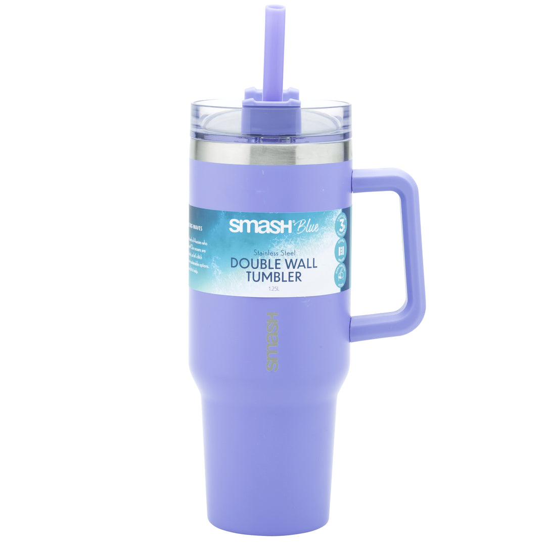 Smash Insulated Travel Tumbler - Purple