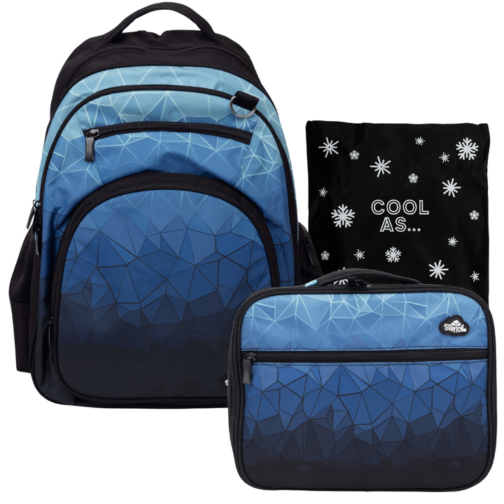 Spencil BIG Insulated Bag & Backpack Bundle - Fractal