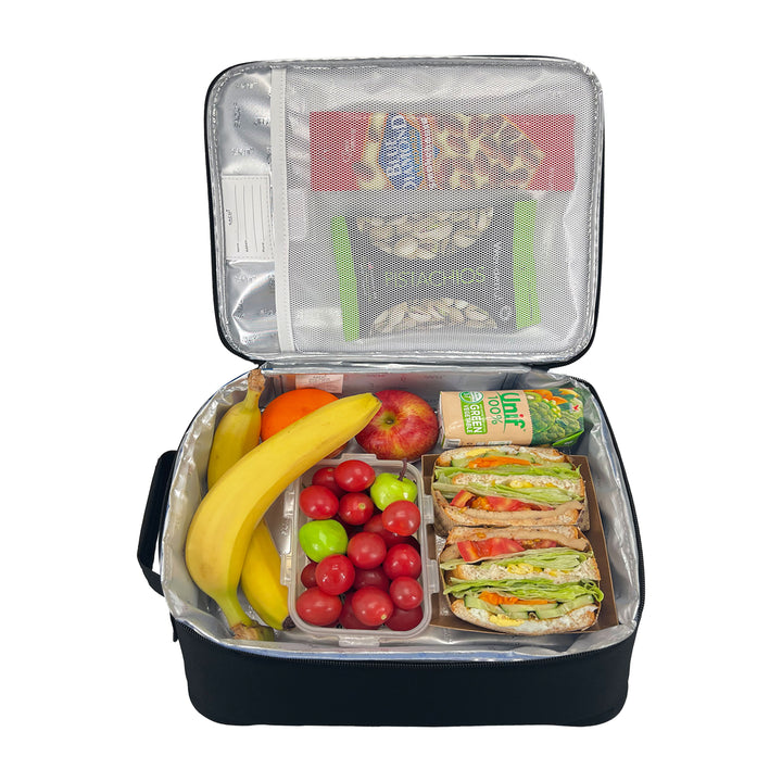 Sachi Insulated Lunch Bag - XL - Black