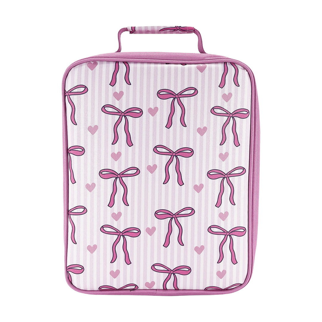 Sachi Insulated Lunch Bag - XL - Bows & Hearts