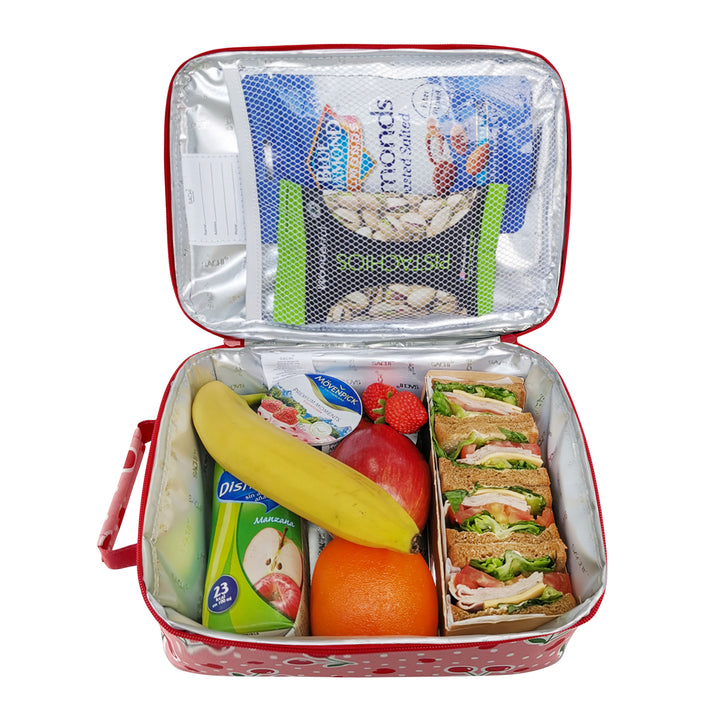 Sachi Insulated Lunch Bag - Cherry Crush