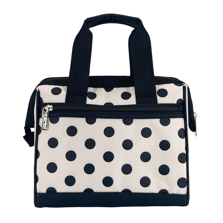 Sachi Insulated Lunch Tote - Polka Dots