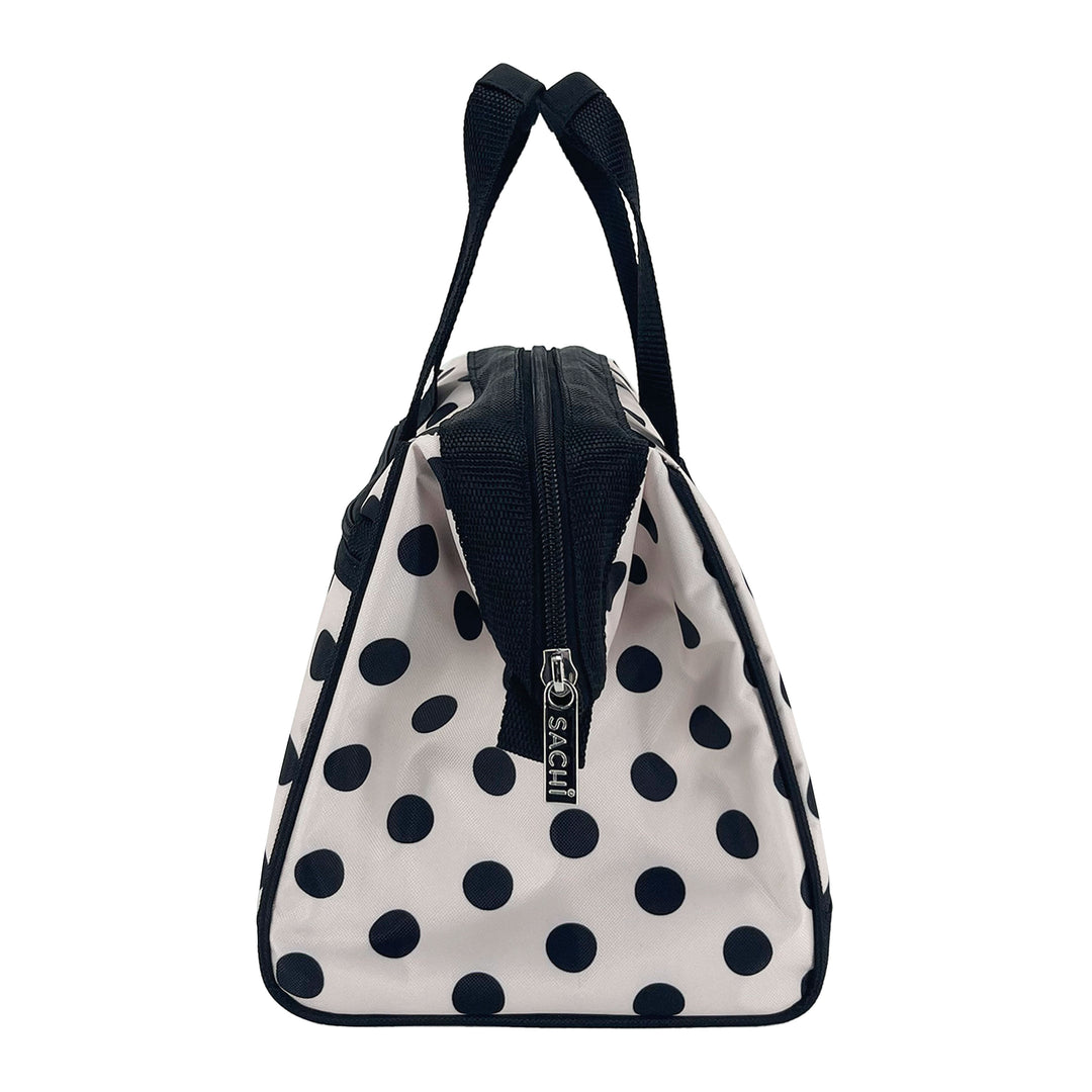 Sachi Insulated Lunch Tote - Polka Dots