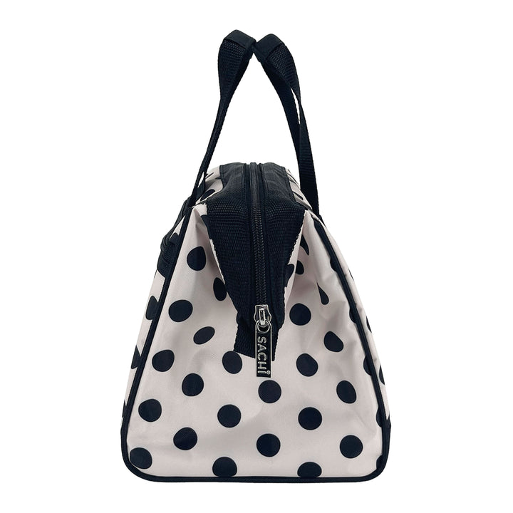 Sachi Insulated Lunch Tote - Polka Dots